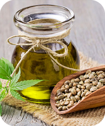 Balmorex Pro is made of Hemp Seed Oil